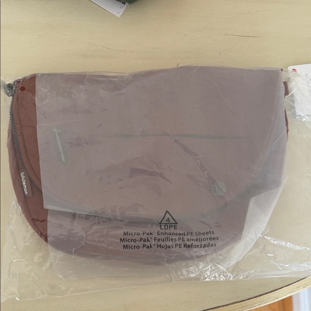 Lululemon Rust/ Burnt Orange Crossbody Bag - All Night Festival Bag - 5L - NWT